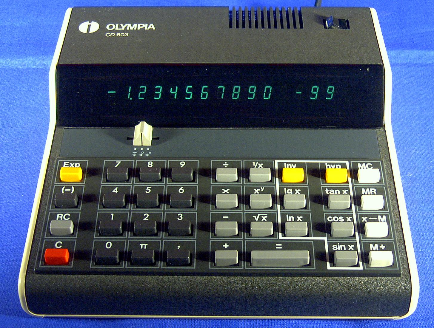 Olympia CD 603, vorne