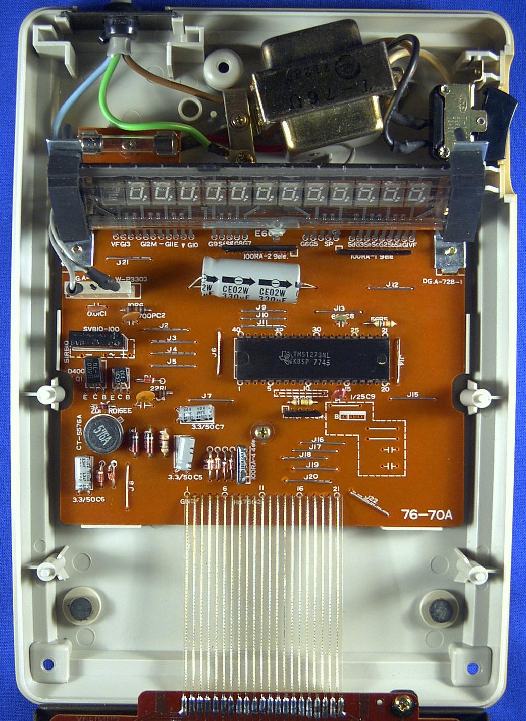 Toshiba BC-1270, Platine 76-70A