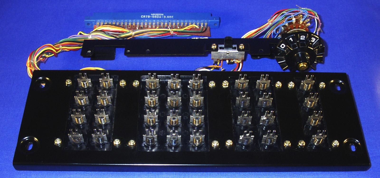 General Teknika 1600, Tastatur oben