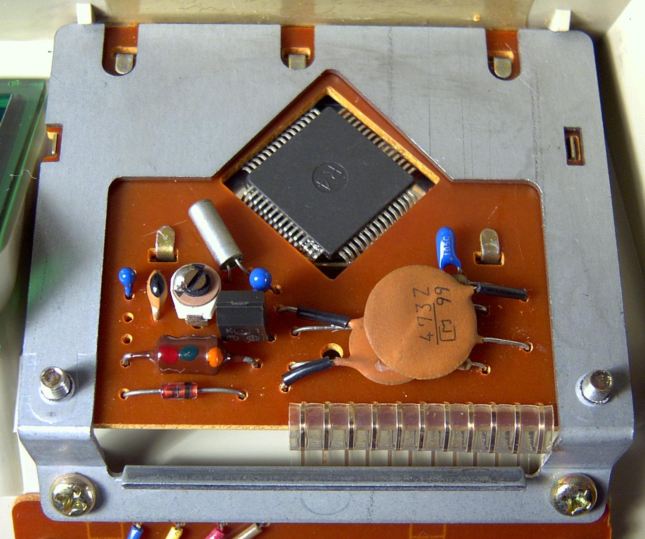 Sharp Compet CS-2116, Uhreneinheit