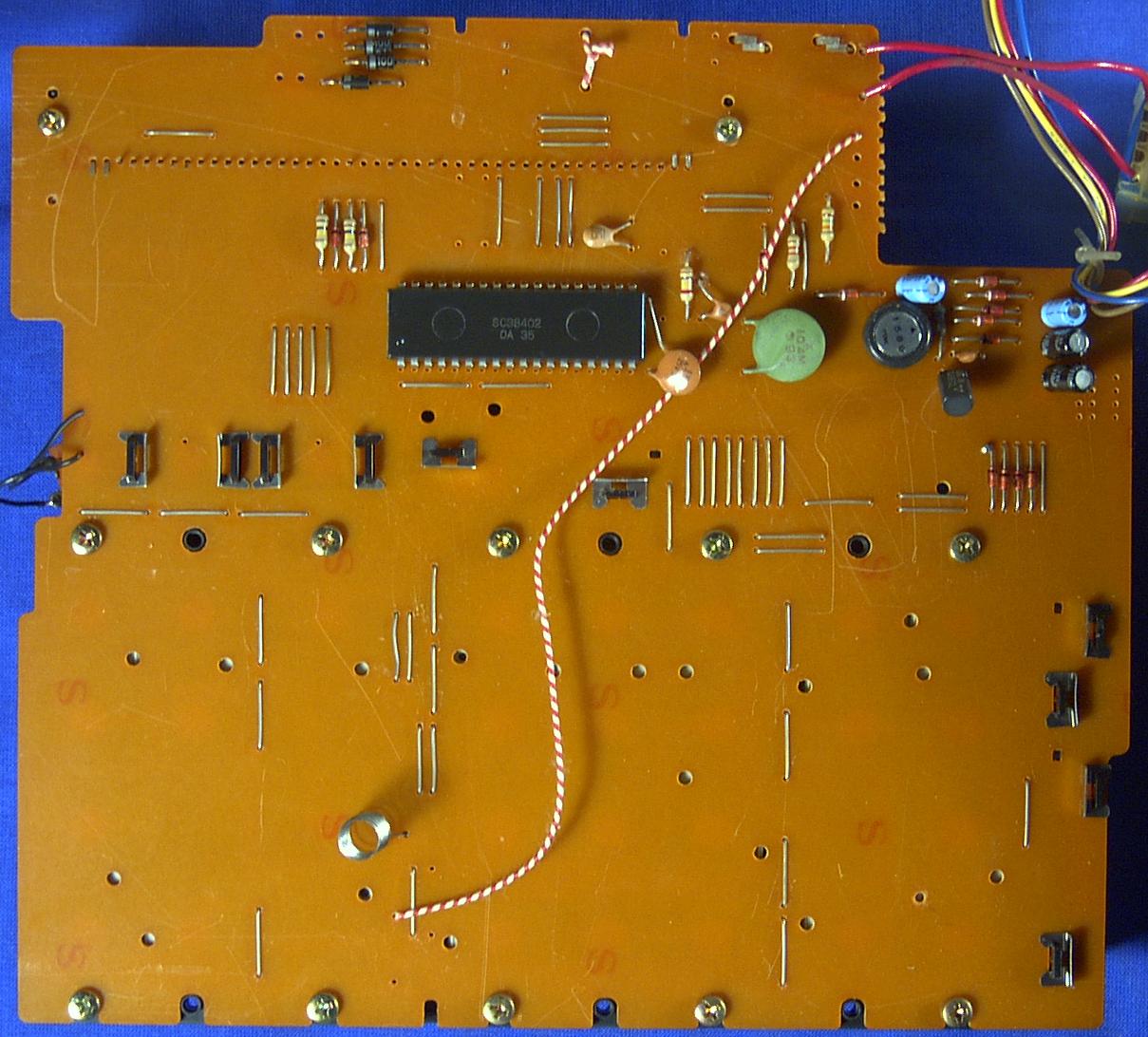 Sharp Compet CS-2116, Platine