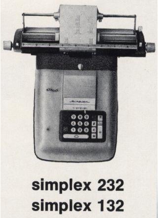 simplex 232, simplex 132
