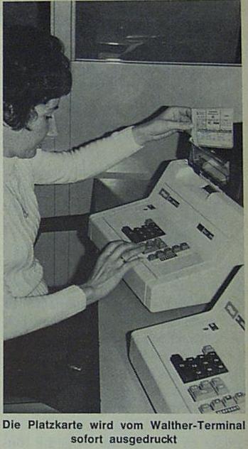 Bericht aus Bürotechnik und Organisation 1971