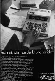 Anzeige aus "B&uuml;rotechnik" 1972