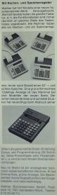 Produktbeschreibung aus "B&uuml;rotechnik" 1978