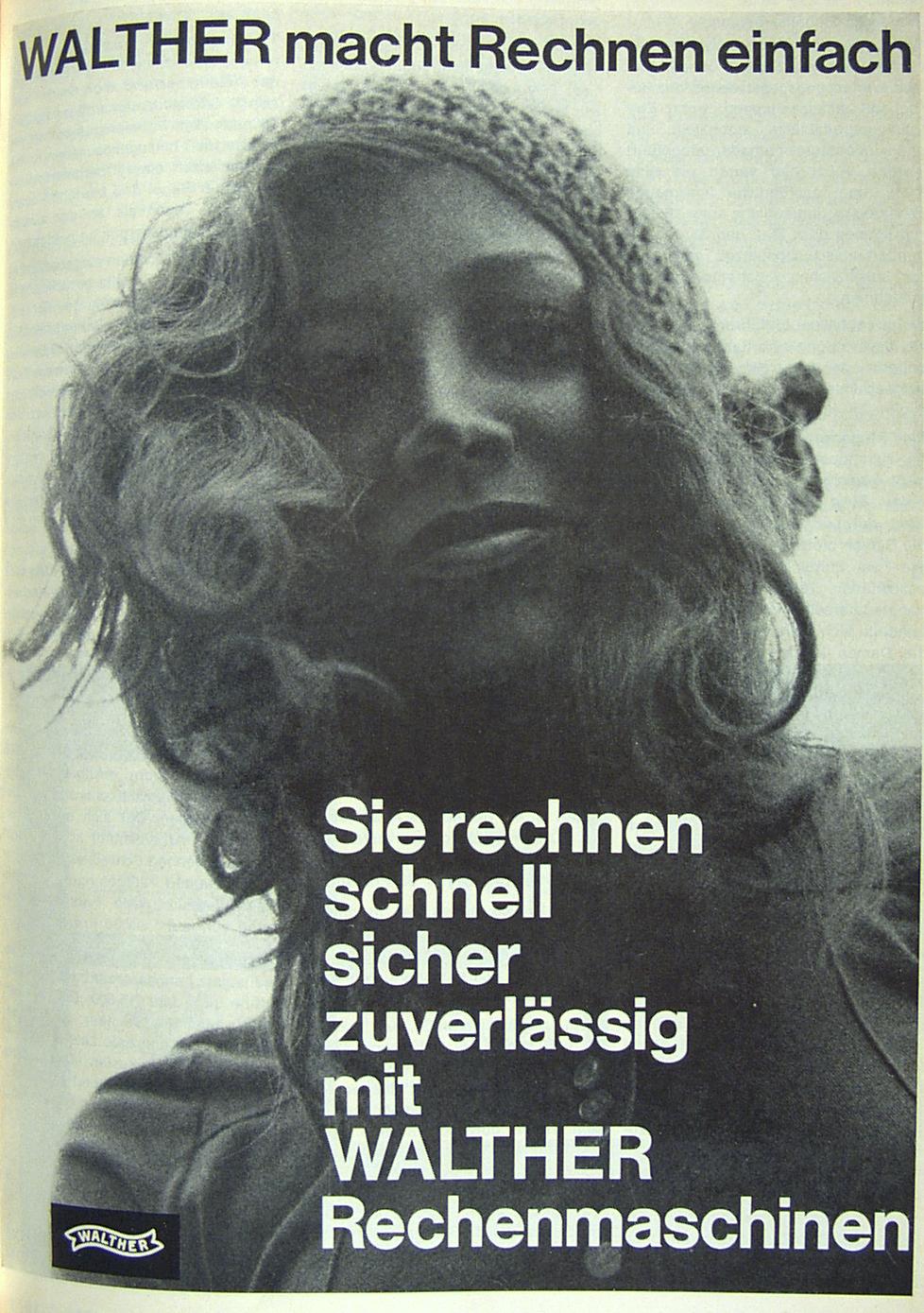 Anzeige aus Bürotechnik und Organisation 1971