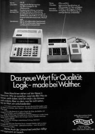 Anzeige aus "Zeitschrift f&uuml;r Datenverarbeitung" 1972