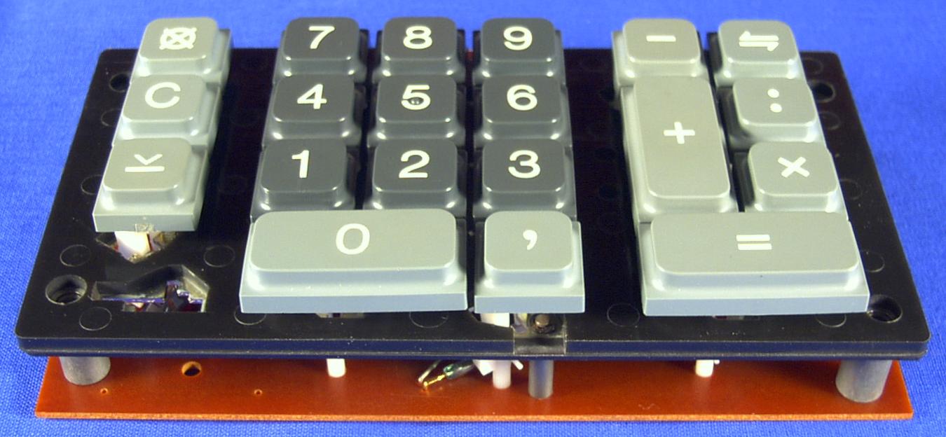 Walther ETR 2, Tastatur
