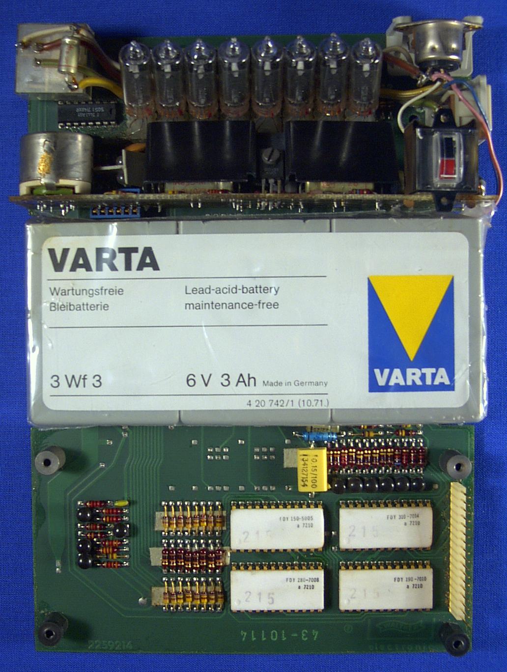 Walther ETR 5-2250900, Platine